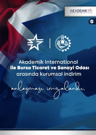 Akademik İnternational Dil Kursu İle BTSO Arasinda Kurumsal İndirim Anlaşması İmzalandı