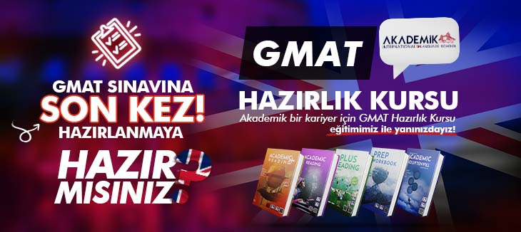 Bursa'nın en iyi GMAT kursu