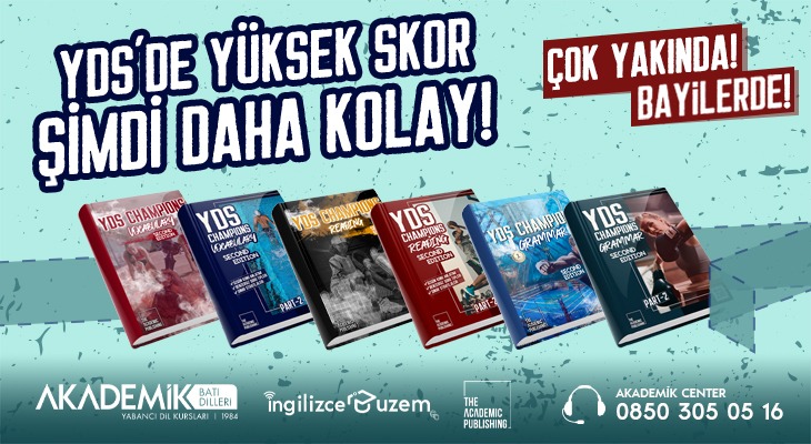 Akademik Batı Dilleri Yayınları Yakında Bayilerde